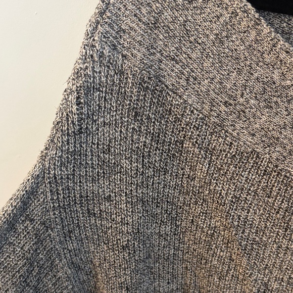 Free People Off-the-Shoulder Gray Sweater - Picture 3 of 4